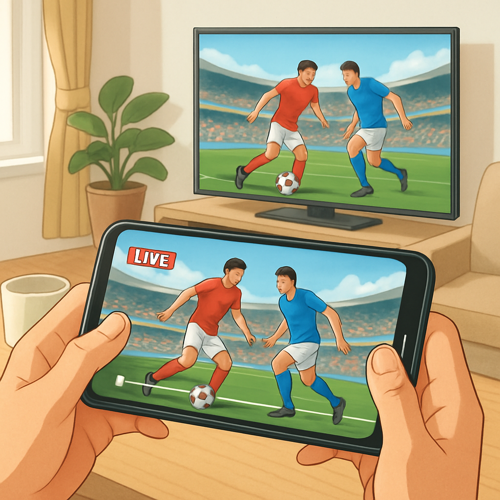 해외 프로축구 스포츠 중계 라이브 스트리밍 서비스 이미지