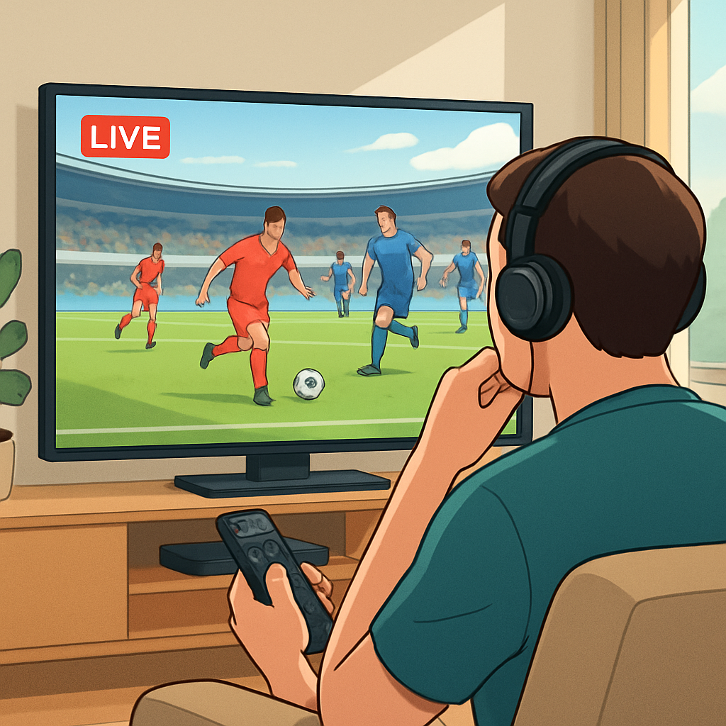 온라인 스포츠 중계 이미지