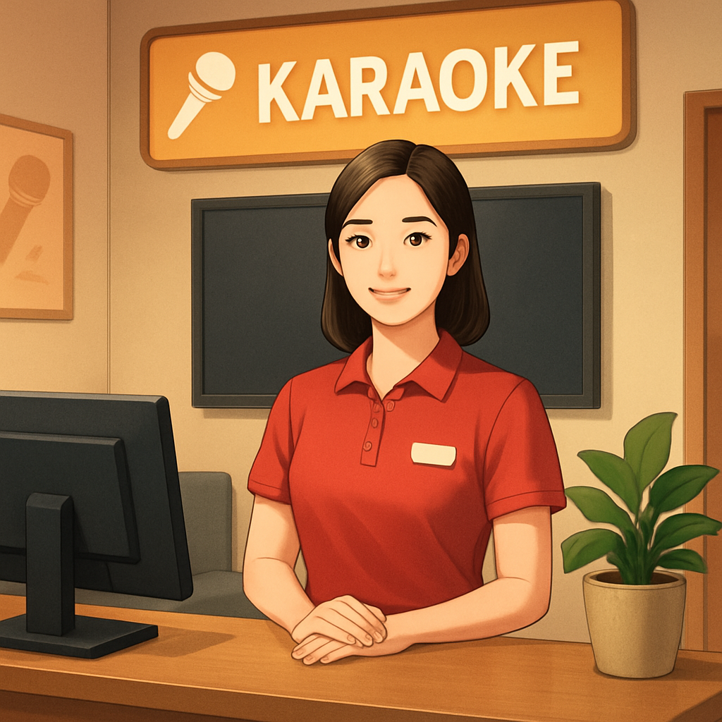 노래방 직원 채용 정보 이미지