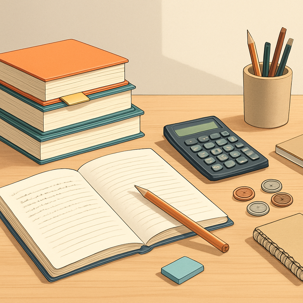 독학재수 준비물과 공부 비용 비교 이미지