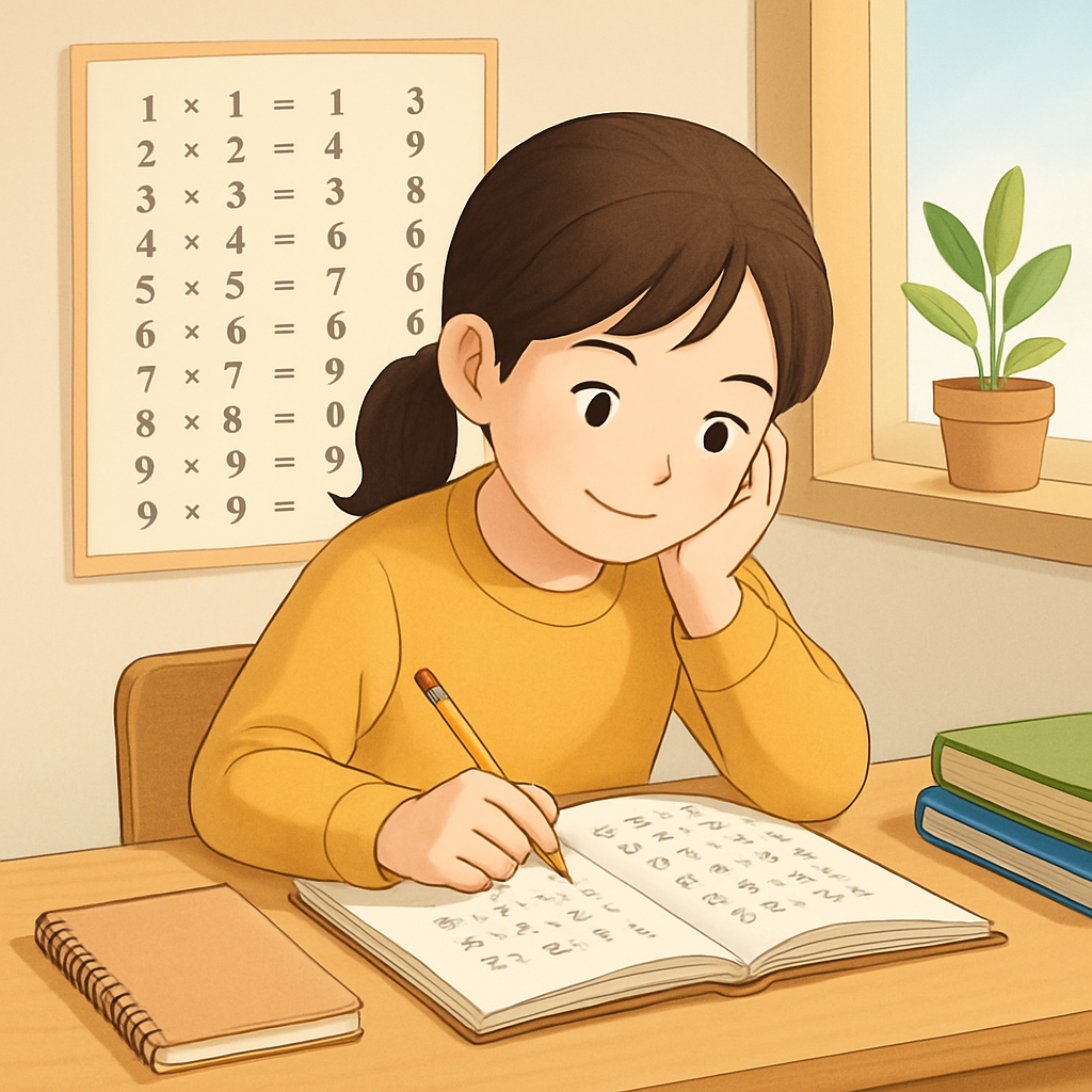 구구단 암기 팁 이미지
