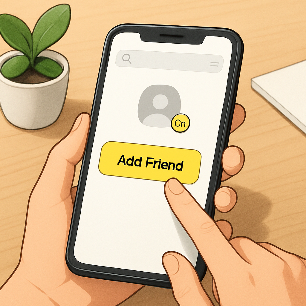 카카오톡 채널에서 친구추가 요청 보내는 방법 이미지